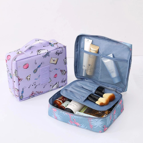 Women's Travel Organization Beauty Cosmetic Make up Storage Cute Lady Wash Bags