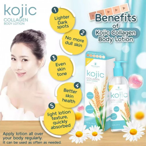 KOJIC COLLAGEN BODY LOTION by Precious Skin Thailand 230ml