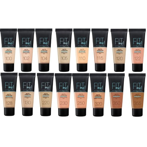 Fit Me- Matte+ Poreless Foundation (Tube 18ml)