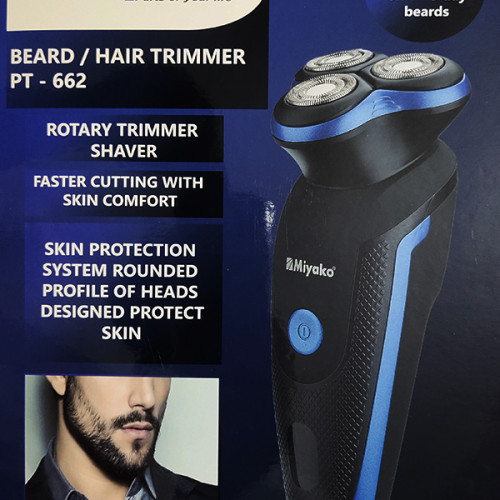 Miyako Rechargeable Hair Trimmer Shaver PT-662