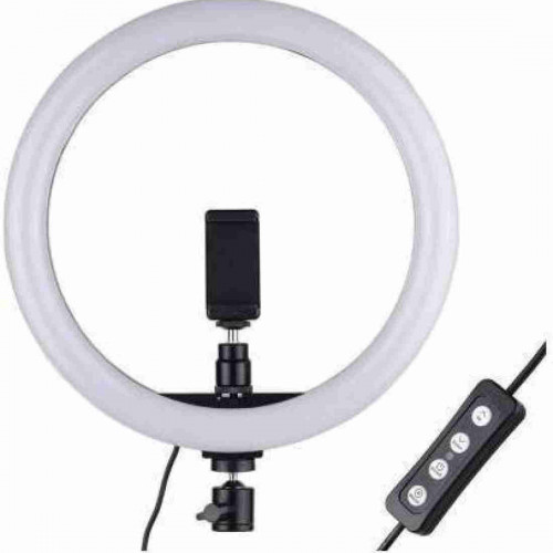 Selfie Ring Light with Tripod 12 Inch Ring Lamp With Light Stand Photo Video Camera Phone Fill Ringlight for Cell Phone for Makeup
