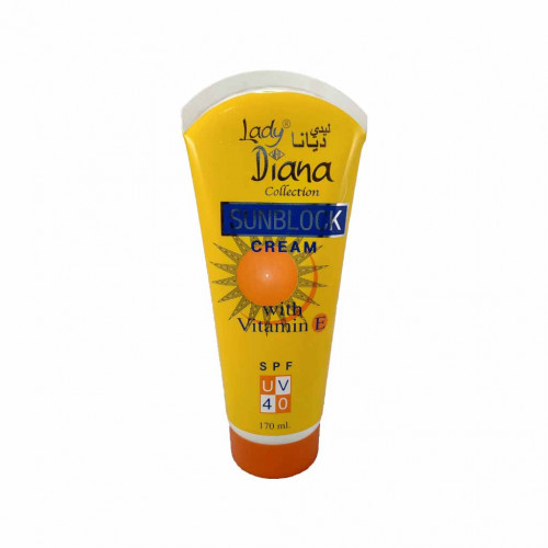 Diana Collection Sun Block Cream SPF 40 With Vitamin E-170Ml