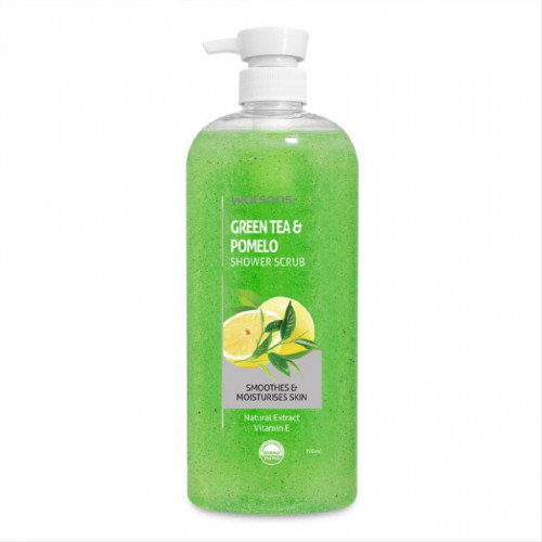 Watsons Green Tea & Pomelo Shower Scrub 700ml