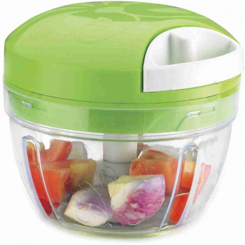 Anjali Easy Vegetable Chopper,Grey-Green Vegetable & Fruit Chopper .