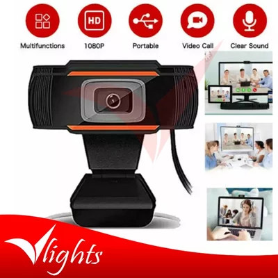 HD Webcam 720P USB Camera Rotatable Video Recording Web Camera With Microphone For PC Computer