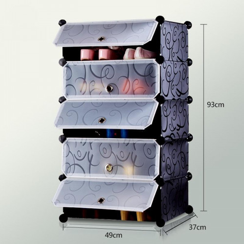 Five Layer Shoe Storage Cabinet