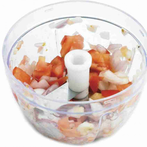 Anjali Easy Vegetable Chopper,Grey-Green Vegetable & Fruit Chopper .