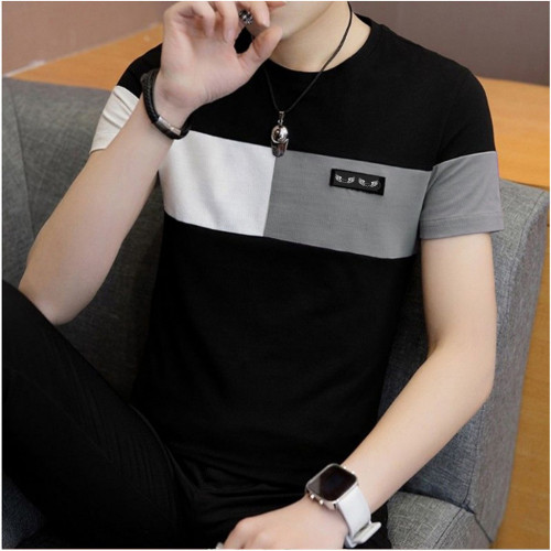 Short Sleeve T-Shirt Combination Black Latest Products