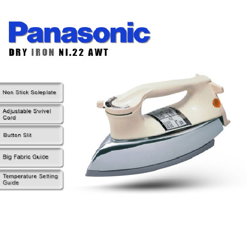 Panasonic NI-22AWT Dry Iron (Multicolor)