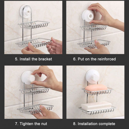 Double Layers Soap Holder