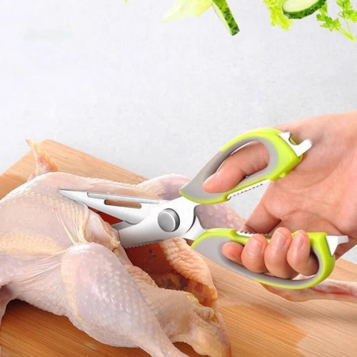 Kitchen Master Vegetable Cutter Extra Sharp Stainless Steel With 5 Blade Scissor