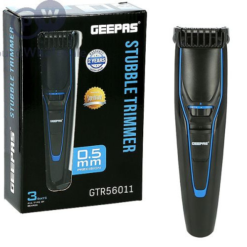GEEPAS Stubble Beard Trimmer For Men - GTR-56011