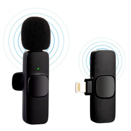 K9 Double Wireless Microphone 2 In 1