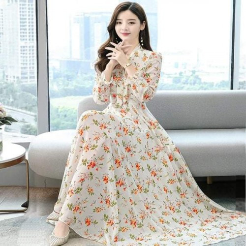 New Style Summer Dress Women Temperament High Waist Dresses