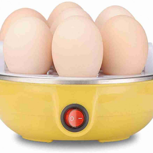 Egg Boiler Electric Automatic Off 7 Egg Poacher for Steaming, 