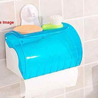Plastic Wall Mounted Waterproof Toilet Paper Holder Bathroom Paper