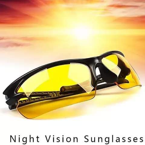 Night Vision Sunglass For Biker Driving Glass