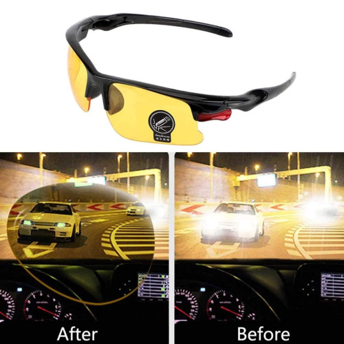 Night Vision Sunglass For Biker Driving Glass