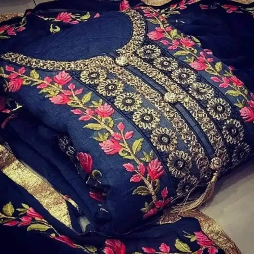 Designer Unstitched Salwar Suit 