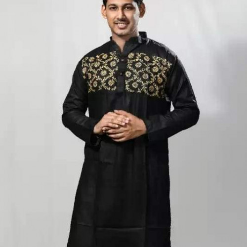 Block Printed Fashionable- Panjabi