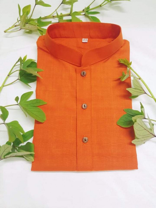 Cotton plain Men's Panjabi Collection 