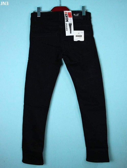 Black Denim Jeans for Men's 