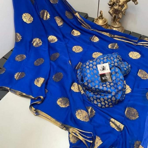 HANDLOOM - BANARASI SILK SAREE, 