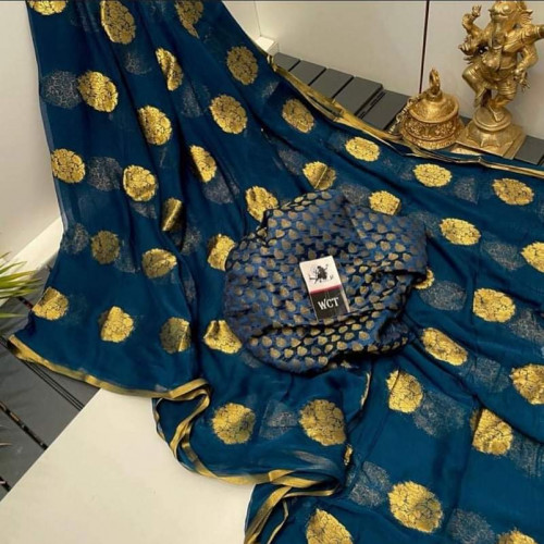 HANDLOOM - BANARASI SILK SAREE, 