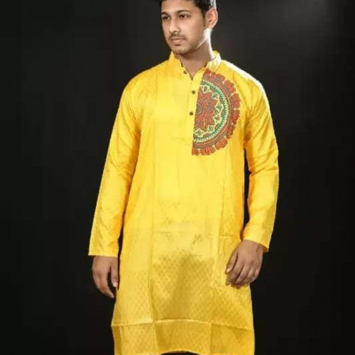 Block Printed Fashionable- Panjabi