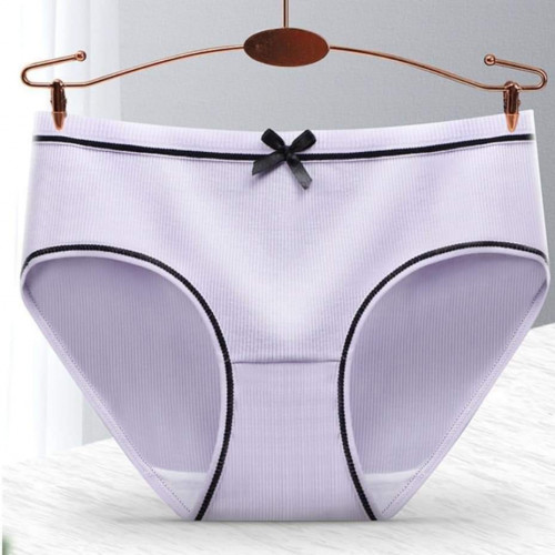 Cotton Panties Women's Bow Cute Girls Briefs Teenage Female Underwear,