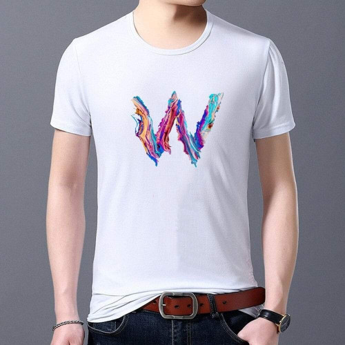 Fashion Slim-Letter T-shirts 