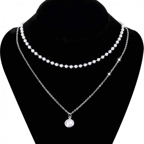 CHINA -SILVER NECKLACE -FOR WOMEN 
