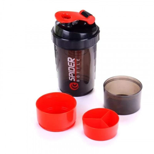 600ml Plastic Useful Sport Gym Protein Powder Shaker Mixer Cup Bottles