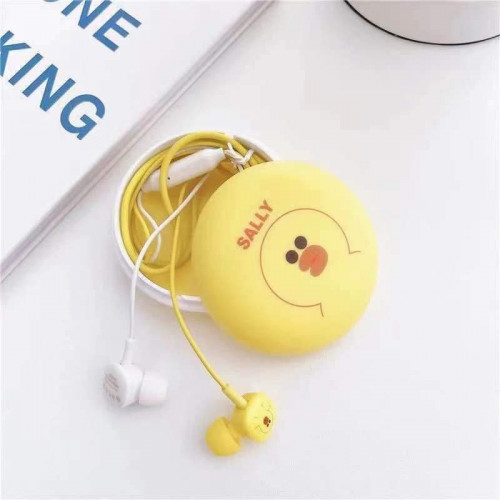 Headphone with Cartoon Storage Box for Music