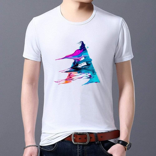 Fashion Slim-Letter T-shirts 