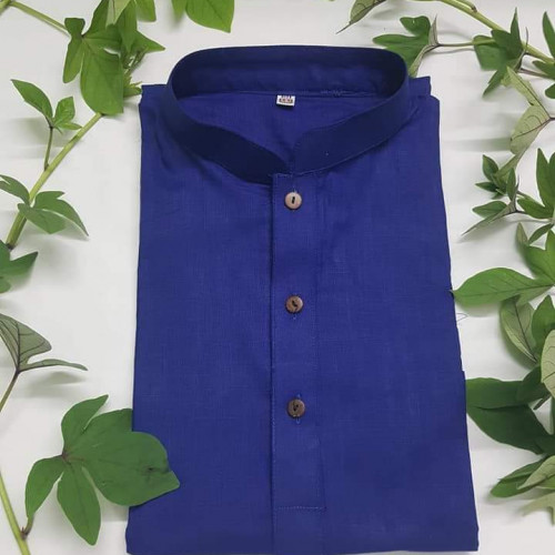 Plain Men's panjabi Aarong Cotton 