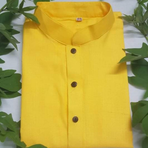 Cotton plain Men's Panjabi Collection 