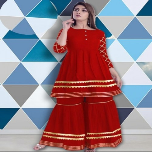 Kameez And Palazzo Set For Women 