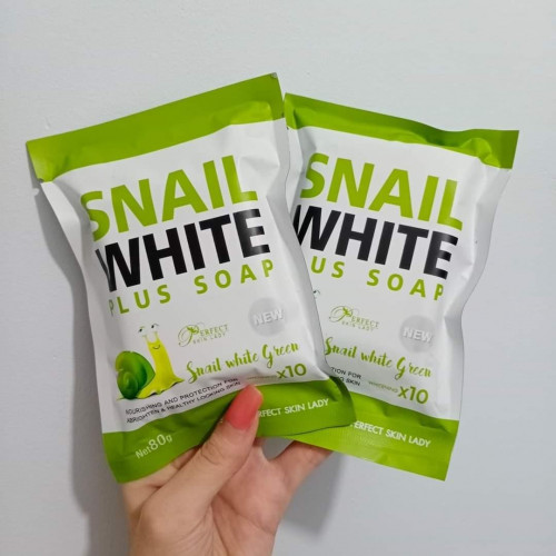 Snail White Plus Soap by Perfect Skin Lady- Whitening x10 soap Original- #DirectfromThailand