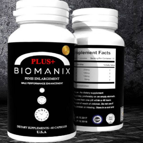 Biomanix Plus pills Longer Stronger bigger and harder 60 capsules