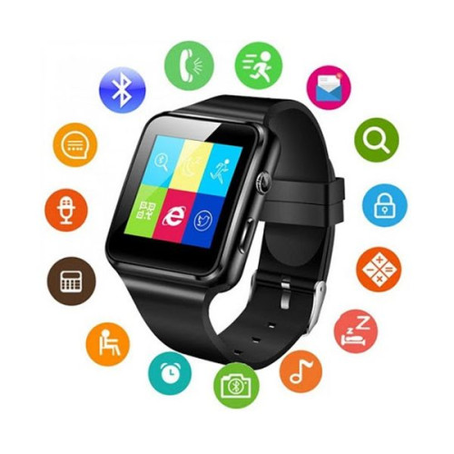 X6 SIM Memory And Camera Supported Smart Watch