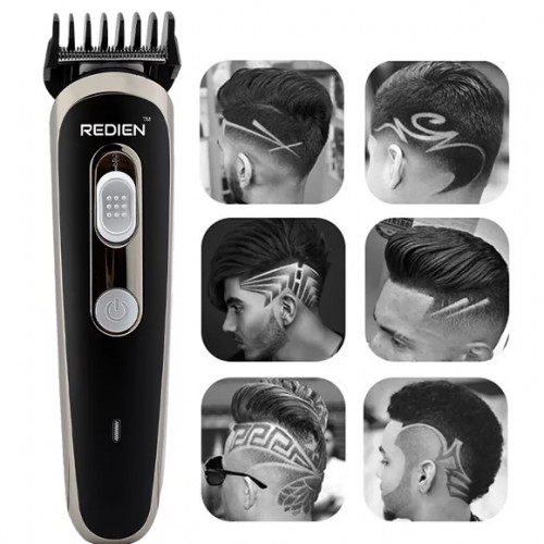 Redien Rn-5030 Electric Hair Trimmer Rechargeable Cordless For Men Beard Trimmer 0mm Baldheaded Hair Clipper Cutting Machine
