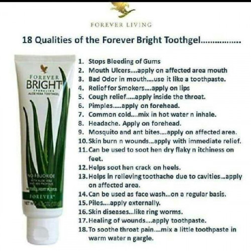 Forever Bright Aloe Vera Toothgel